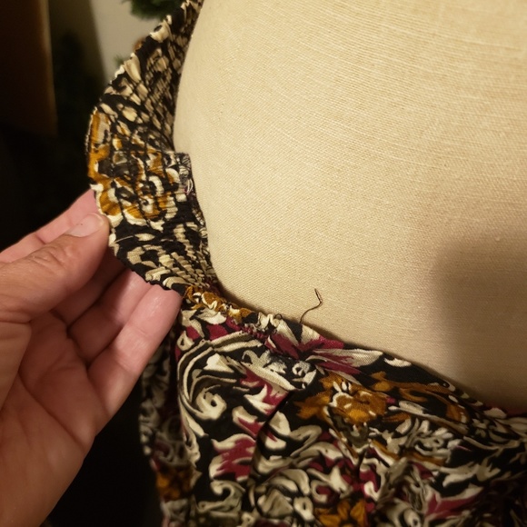 Vintage F Shay Floral Paisley Midi Skirt - Picture 5 of 5